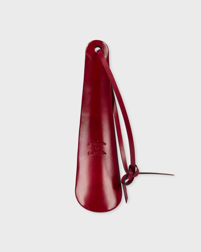 Il Bussetto for Paul Smith Tibetan Red Leather Small Shoehorn